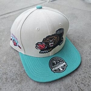 NWT Mitchell & Ness Memphis Grizzlies Fitted Hat